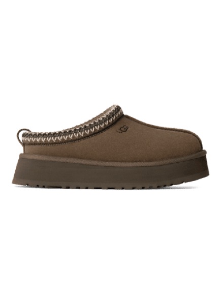 Ugg Hickory Slip-On Platform Mule With Braided Trim